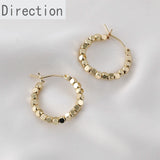 Color-Preserving Peas Bead Earrings DIY Jewelry Accessories