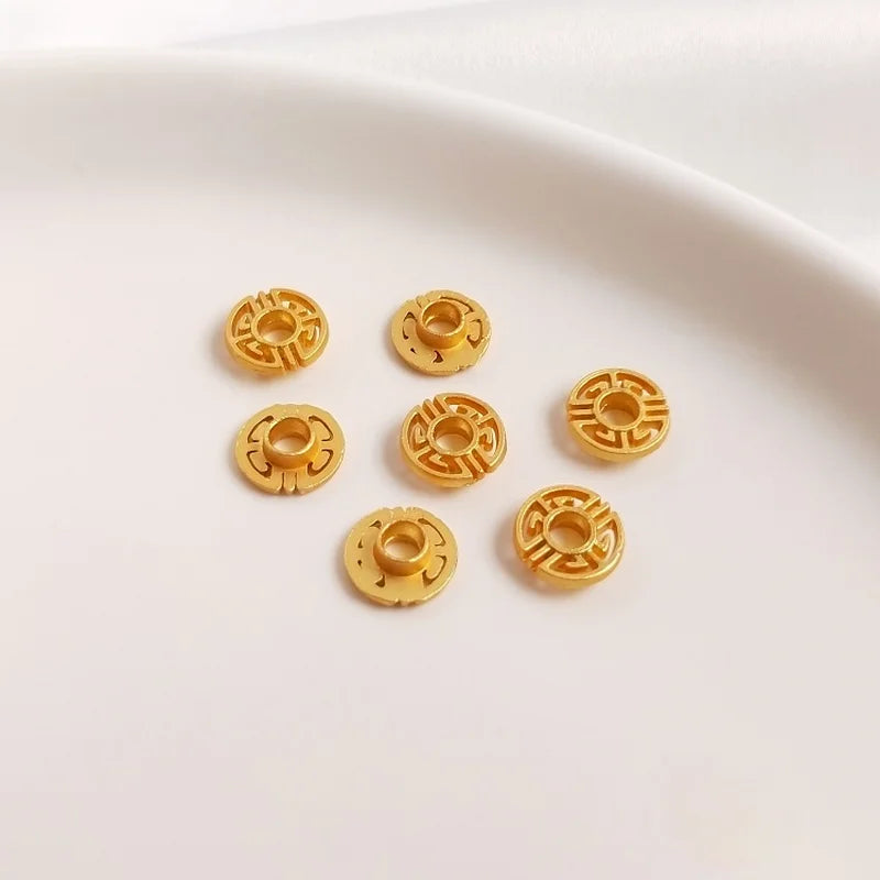 Jinsha Crystal Pearl Passepartout Patch Wax Jade Pearl DIY Inlay