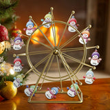 Christmas Snowman Night lights 12 Snowman Ferris Wheel Night Lights