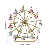 Christmas Snowman Night lights 12 Snowman Ferris Wheel Night Lights