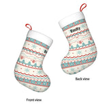 Merry Christmas Socks Xmas Gift Candy Bag Fabrics