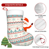 Merry Christmas Socks Xmas Gift Candy Bag Fabrics