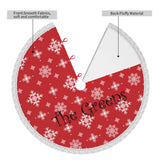 Christmas Tree Skirt Apron Ornament Mat Xmas Party Home Decoration