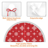 Christmas Tree Skirt Apron Ornament Mat Xmas Party Home Decoration