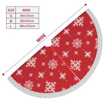 Christmas Tree Skirt Apron Ornament Mat Xmas Party Home Decoration