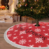 Christmas Tree Skirt Apron Ornament Mat Xmas Party Home Decoration