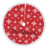 Christmas Tree Skirt Apron Ornament Mat Xmas Party Home Decoration