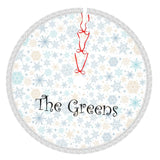 Christmas Tree Skirt Apron Ornament Mat Xmas Party Home Decoration