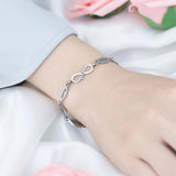 Personalized Stainless Steel Chain Bracelets for Women and Men
