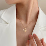 Heart Projection Necklace Valentine's Gift