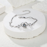 Personalized 100 Languages Love Projection Bracelet