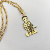 Custom Stainless Steel Photo Necklace for Family
