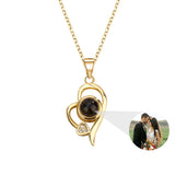 Projection Necklace 100 Languages Couple Romantic Accessories
