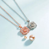 Heart Pendant Wedding Romantic Memory Projection Necklace for Women
