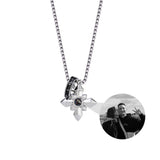 Ring Projection Necklace Pendant Jewelry For Lover Girlfriend Couple