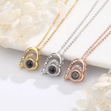 Love Projection Necklace - Personalized Memorial Gift for Her