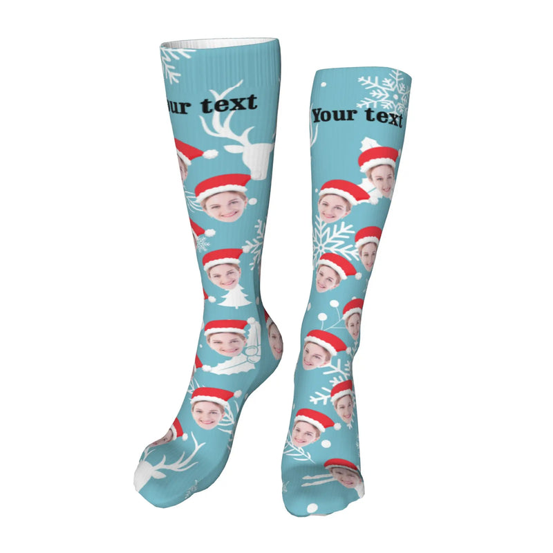Women's Christmas Thigh High Stockings
