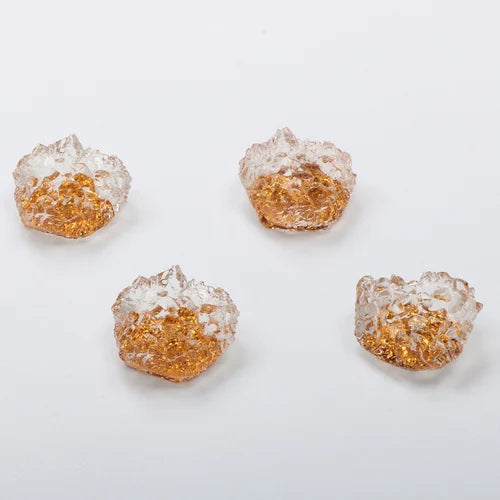 Resin Crystal Cluster Ore Patch DIY Earring Material