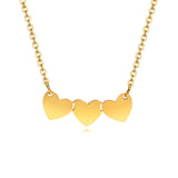 Personalized Heart Name Necklace Pendant for Women - Birthday Gift