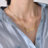 Custom Name Necklace For Women Personalized Crown Jewelry