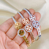 Lucky Grass Stainless Steel Bracelet