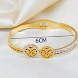 Lucky Grass Stainless Steel Bracelet
