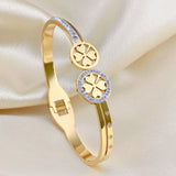 Lucky Grass Stainless Steel Bracelet