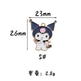 Enamel Rabbit Charm for Jewelry Making DIY