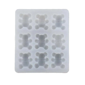 3D Bear Silicone Soap Mold for Fondant Cake Topper Decorating