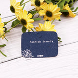 Rose Stud Earrings Display Cards 100pcs/lot