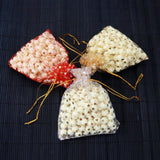 50Pcs/lot Star Organza Bag Wedding Candy Gift Bags - Gold/Red/White