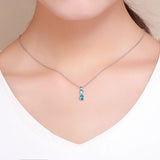 925 Silver Gatos Small Cats Charm Pendant Necklace For Women Girls