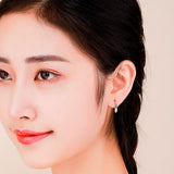 925 Silver Teardrop Dangle Earrings For Women Girls Kids