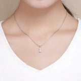 925 Silver CZ Gatos Cat Charms Undertale Necklace Jewelry Women Girls