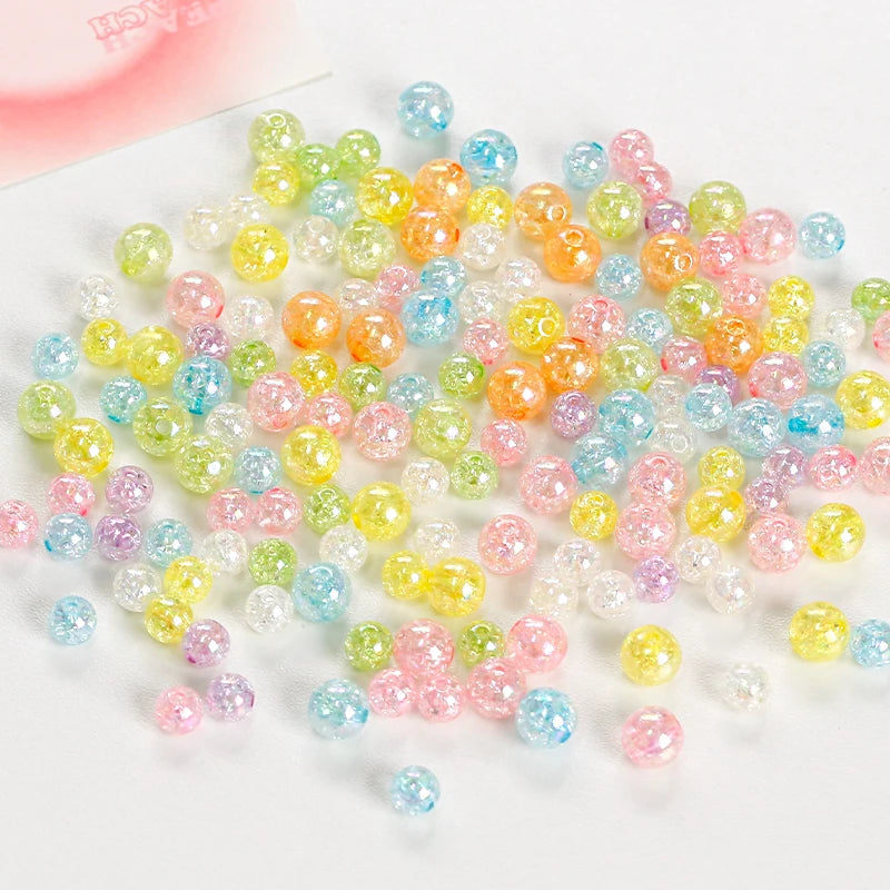 Popcorn Acrylic Loose Beads for DIY Jewelry Making