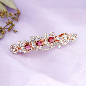 Crystal Sequins Duckbill Clip Headband for Women