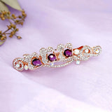 Crystal Sequins Duckbill Clip Headband for Women