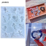 Angel Silicone Mold Epoxy Resin Filler Mold for Quicksand Resin Molds