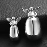 Angel Wing Heart Memorial Keepsake Cremation Urn Engraved