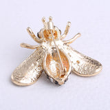 Vintage Animal Bee Brooch Pin for Women Men Insect Jewelry
