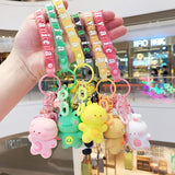 Rabbit Cartoon Keychain Car Accessories Jewelry Gift