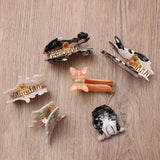 French Corgi Shark Hair Claw Clip Acetate Headwear