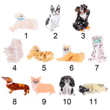 French Corgi Shark Hair Claw Clip Acetate Headwear