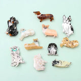 French Corgi Shark Hair Claw Clip Acetate Headwear