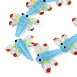 Dragonfly Lampwork Beads for Jewelry DIY 20pc