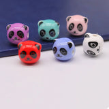 Hand-made Panda Porcelain Beads 12mm for Jewelry Making