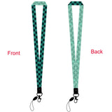 Demon Slayer Kimetsu no Yaiba Lanyard Keychain ID Card Pass Holder