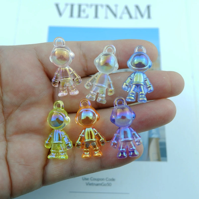 Astronaut Charms for Jewelry Making Bulk