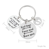 Baby Feet Charms Keychain DIY Engraved Keyring Birthday Gift