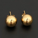 Ball Earrings Stud Women Round Earrings Jewelry